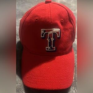 Texas Rangers 4th of July Dr Pepper Logo Red , White & Blue  Mens Ball cap